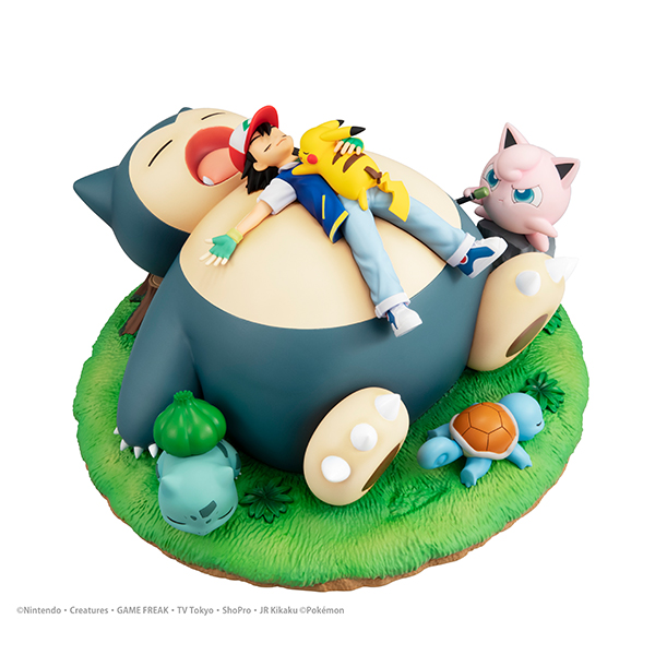 GEM series Pokemon Snorlax and good night